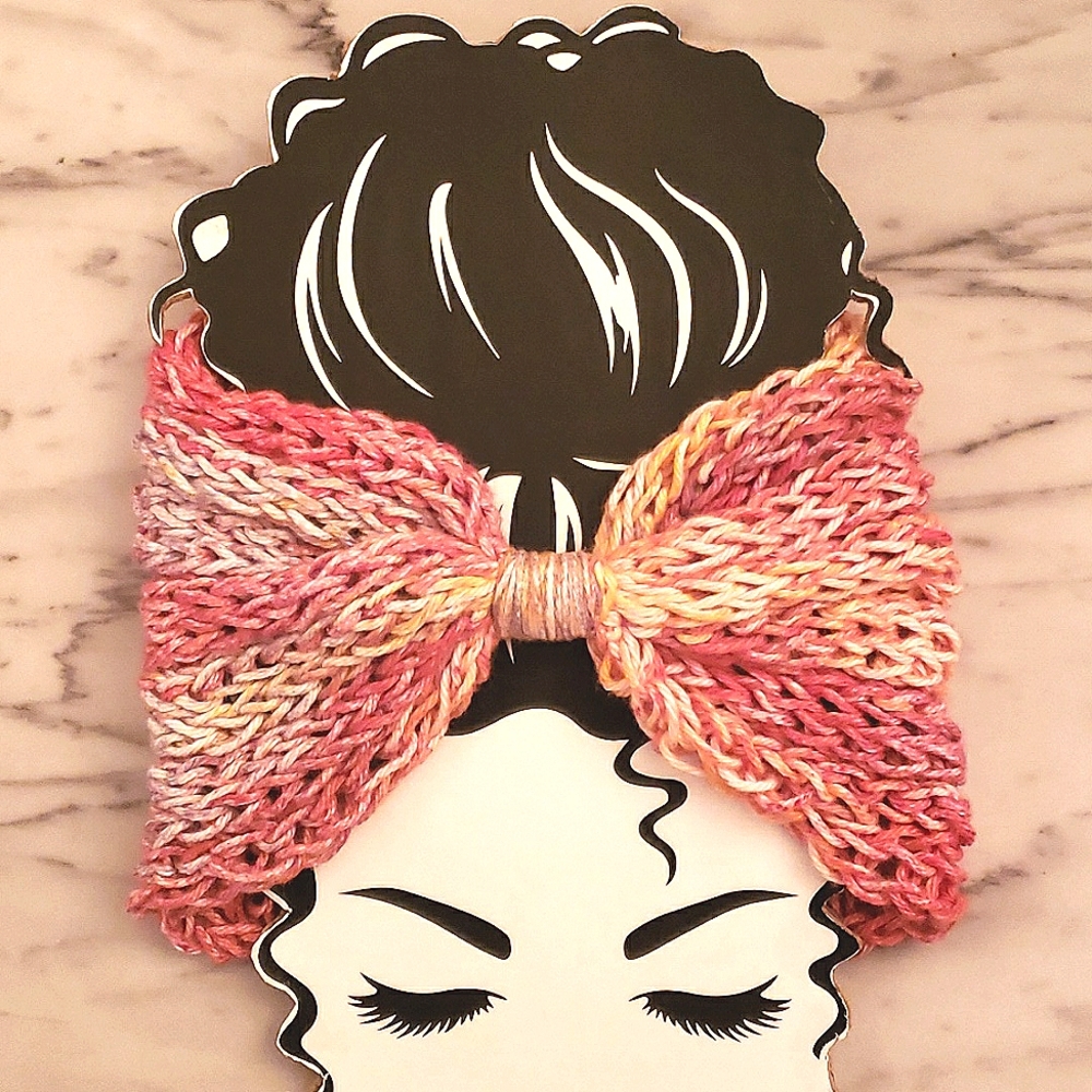 Handmade Knit Turban Headband